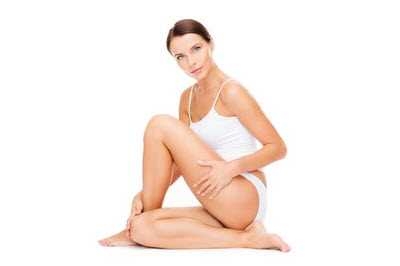 Woman crossing her legs