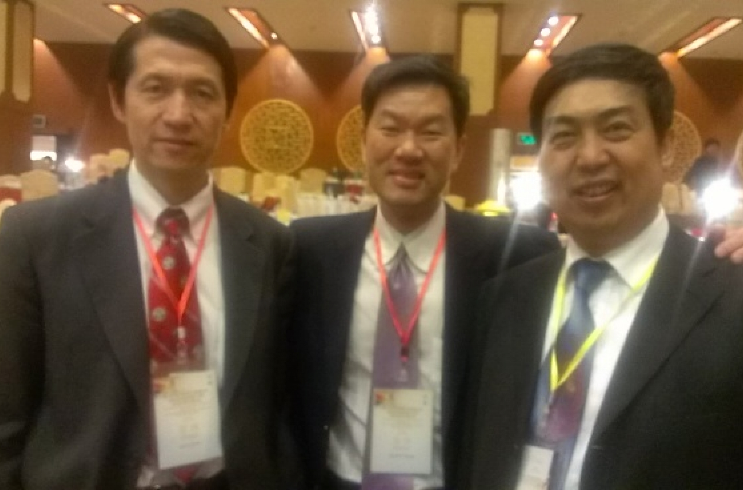 Dr. Kung at a Conference