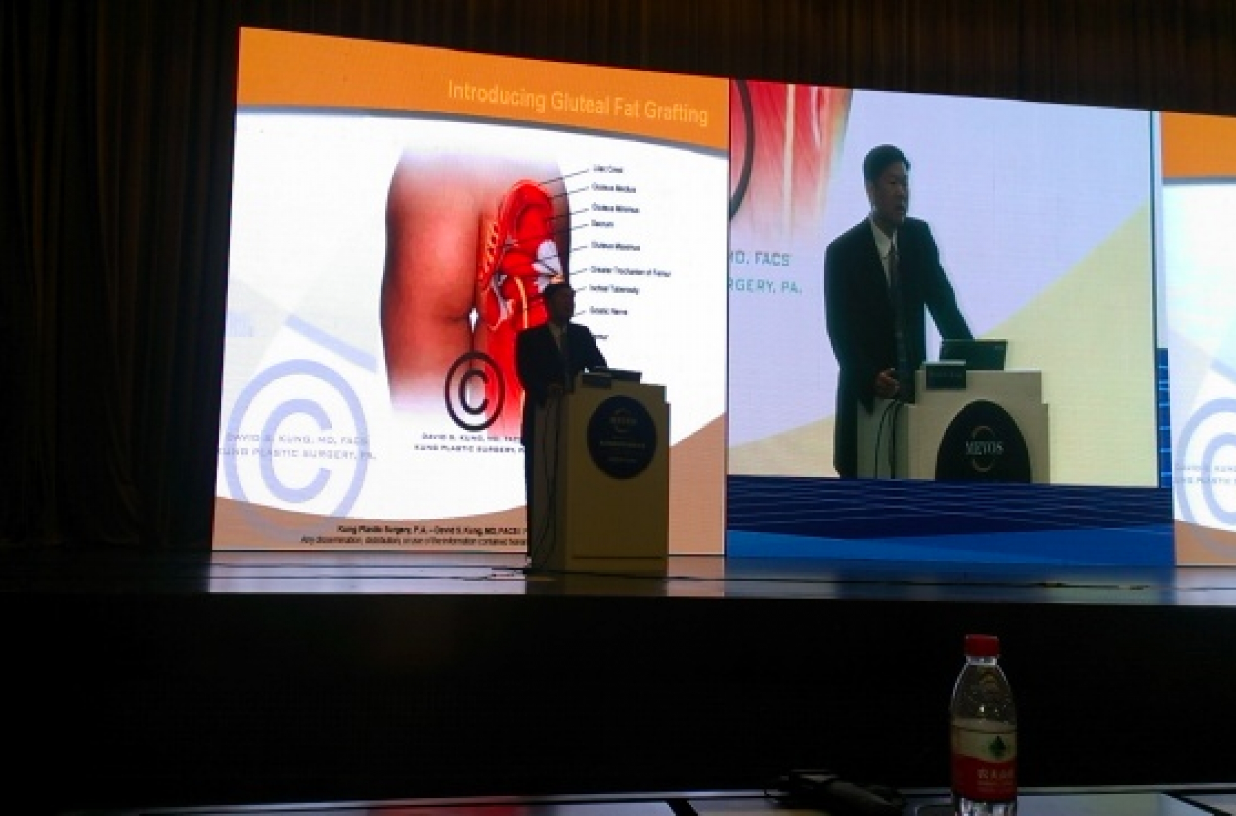 Dr. Kung at a Conference